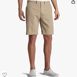 Nautica Mens Khaki Chinos Shorts Size 40W